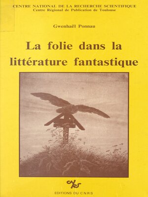 cover image of La folie dans la littérature fantastique